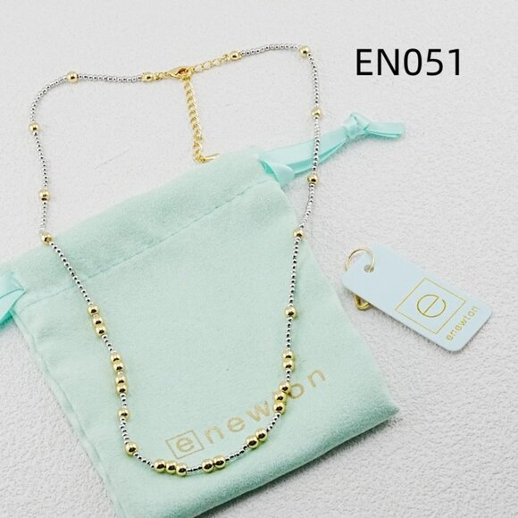 Enewton Two-Tone Bead Necklace - Picture 4 of 7